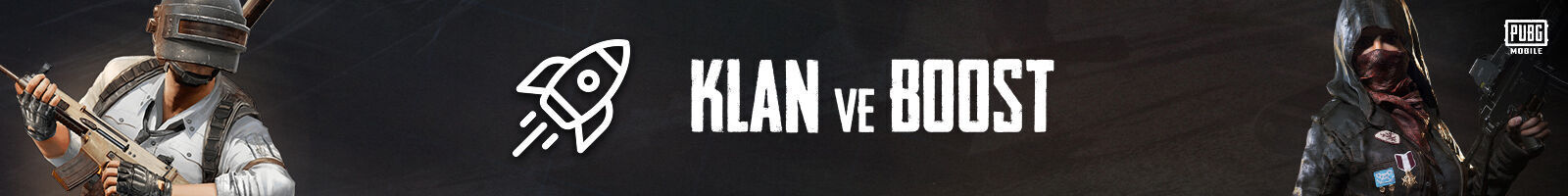 Pubg Mobile Klan ve Boost