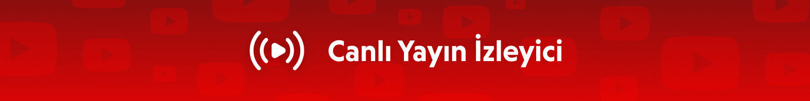 Youtube Canlı Yayın İzleyici