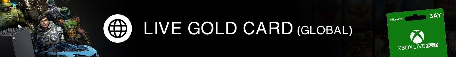 Xbox Live Gold Card Global