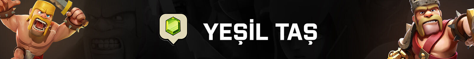 Clash Of Clans Yeşil Taş