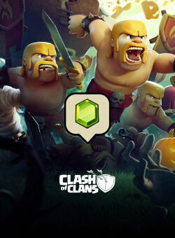 Clash Of Clans Yeşil Taş