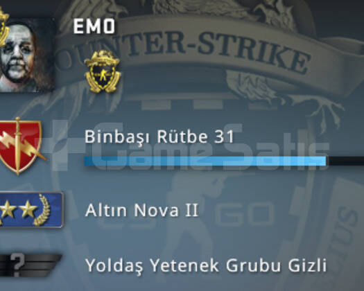 2 Madalya+120TL Steam Oyun+20TL Envanter