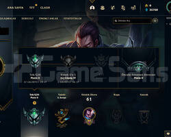 43 LEVEL PLAT 2 YÜKSEK MMR 35K ÖZ TEMİZ ACC
