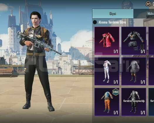 PUBG MOBİL BUZ DİYARLI BAŞLANGIÇ HESABI