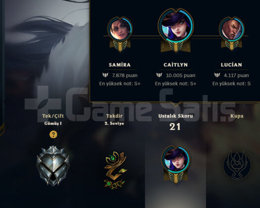 TR Silver 1 Fresh Yasuo Mainler Kesin Baksın