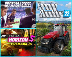 FIFA 22 + FM22 + FARMING S 22 + GARANTİ!