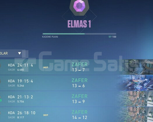 elmas 1  , temiz hesap , açıklama oku