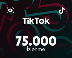TikTok 75.000 İzlenme