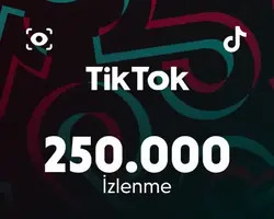 TikTok 250.000 İzlenme