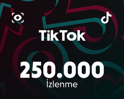 TikTok 250.000 İzlenme