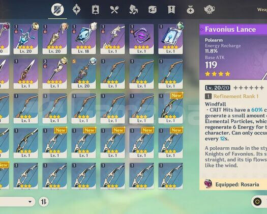 Jean Rate up Pity 75 AR25