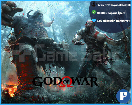 GOD OF WAR + SINIRSIZ DESTEK & GARANTİ!