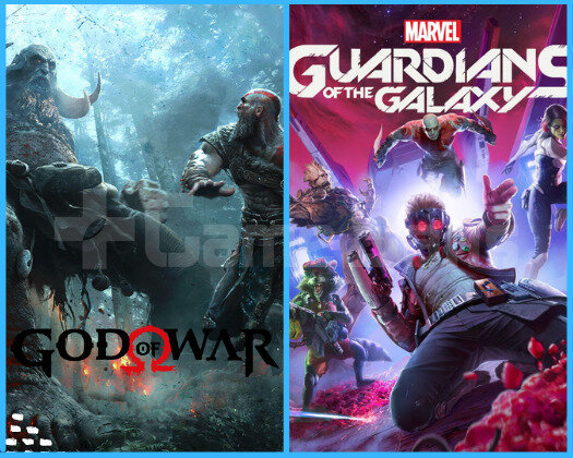 GOD OF WAR & MARVELS GUARDIANS OF THE GALAXY