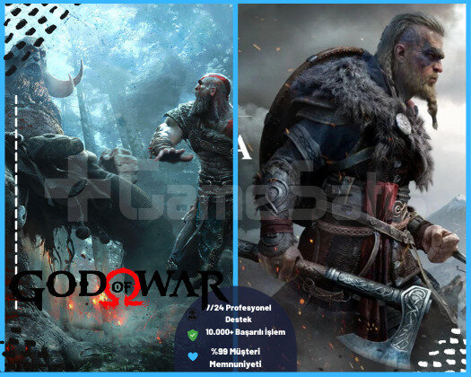 GOD OF WAR & ASSASSINS CREED VALHALLA | DESTEK!