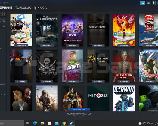 Steam 400 TL Değerinde Hesap