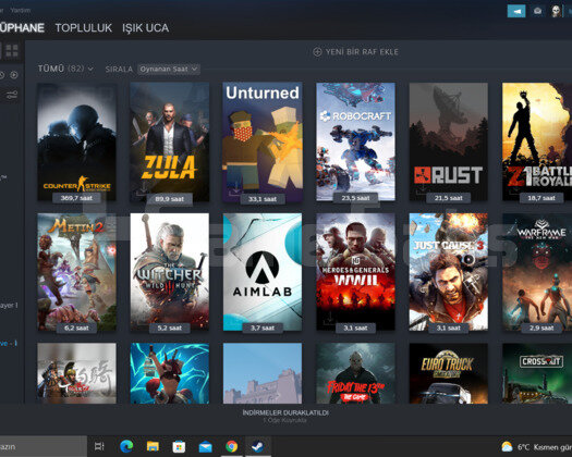 Steam 400 TL Değerinde Hesap