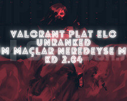 Valorant Plat 3 Fresh Hesap