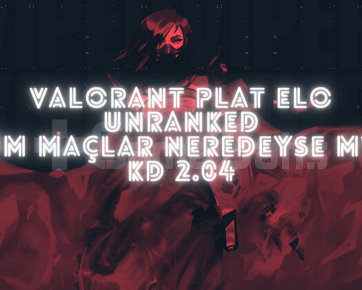Valorant Plat 3 Fresh Hesap