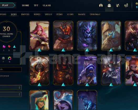 LOL EUW SAVAŞ KRALİÇESİ KATA MAİNLİ HESAP