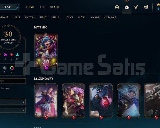LOL EUW SAVAŞ KRALİÇESİ KATA MAİNLİ HESAP
