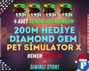 4X RAİNBOW 404 DEMON + 200 MİLYON ELMAS HEDİYE!