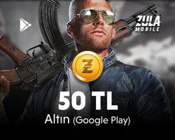 Zula Mobile Online Altın 50 TL Google Play