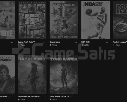 GTA 5 Online Epic Games Hesabı