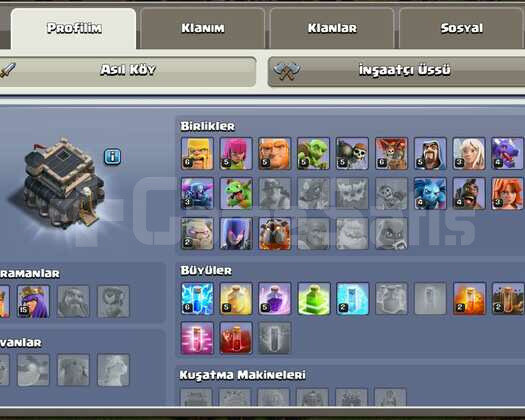 Belediye 9 900 Taşlı 70 Level Ucuz Hesap