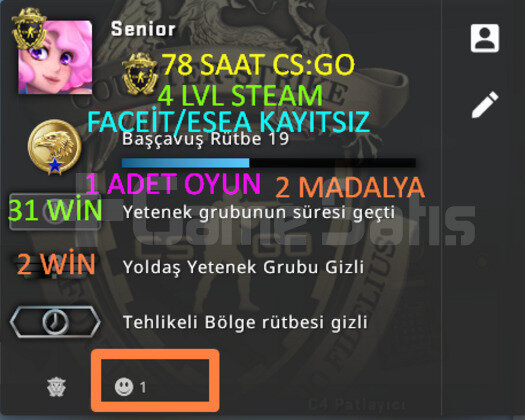 78 SAAT l 2 MADALYA l FACEİT/ESEA KAYITSIZ