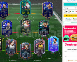 FIFA 22 STEAM TOTY MESSİLİ KADRO