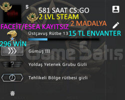 581 SAAT l 2 MADALYA l FACEİT/ESEA KAYITSIZ