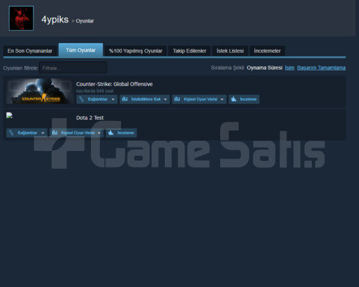 649 SAAT l 3 LVL STEAM l 2 MADALYA l LİMİTSİZ
