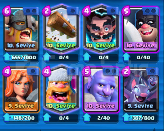 SUPERCELL ID BAĞLI DEĞİL 4400 KUPA MÜKEMMEL HESAP