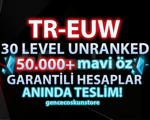 TR-EUW 50K-110K GARANTİLİ BAN RİSKSİZ HESAPLAR