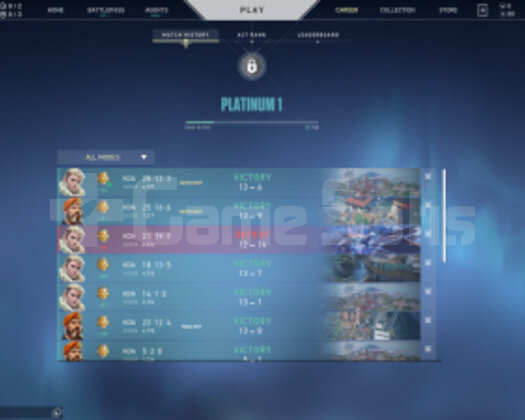 Valorant Plat 1 Hesap