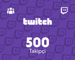 Twitch 500 Takipçi