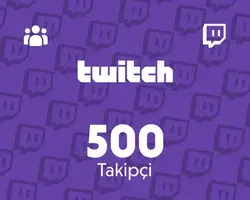 Twitch 500 Takipçi
