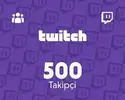 Twitch 500 Takipçi