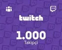 Twitch 1000 Takipçi