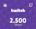 Twitch 2500 Takipçi