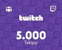 Twitch 5000 Takipçi