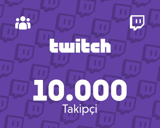 Twitch 10000 Takipçi