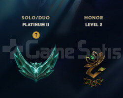 LOL EUW PLAT2 63WR 40K BE