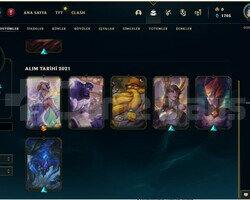 36 Seviye Elementalist Lux Smurf Silver Hesap