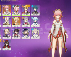 Rank 27 Raiden Shogun C1 Yae miko