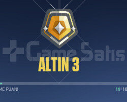 gold 3 yüksek mmr hesap