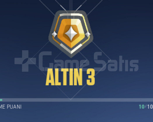 gold 3 yüksek mmr hesap