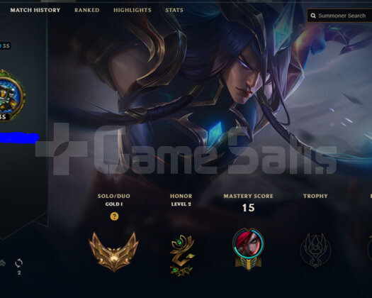EUW Gold1 Fresh