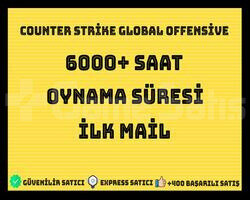 6000 Saat Csgo + FACEİT HAZIR