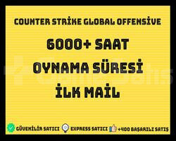 6000 Saat Csgo + FACEİT HAZIR